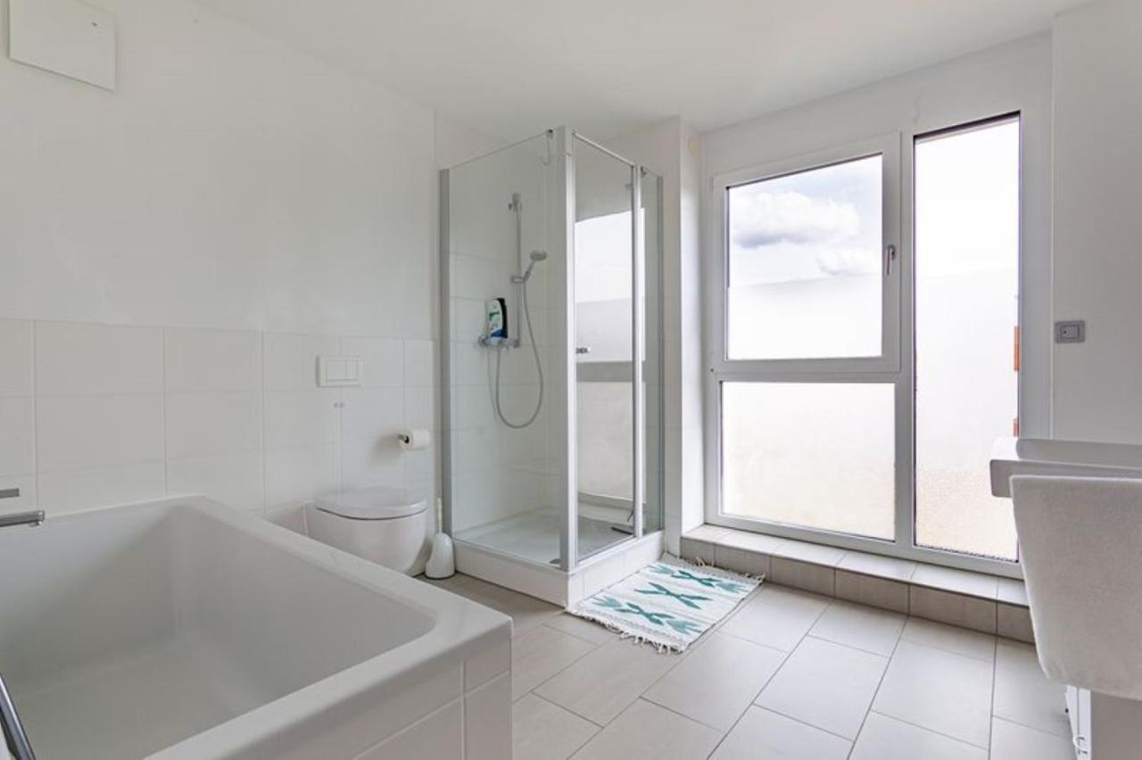 Privat Zimmer Richtung Messe Hanóver Exterior foto